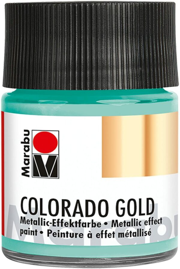 Vopsea - Colorado Gold 761 - Silver Green, 50 ml | Marabu