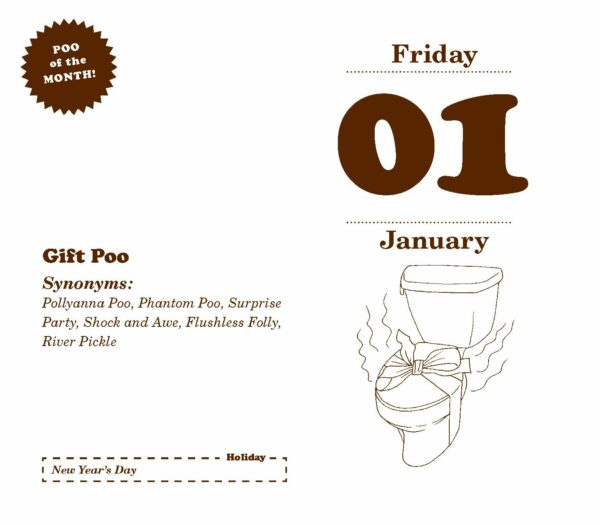 Calendar 2021 - What's Your Poo Telling You? | Chronicle Books - imagine 5