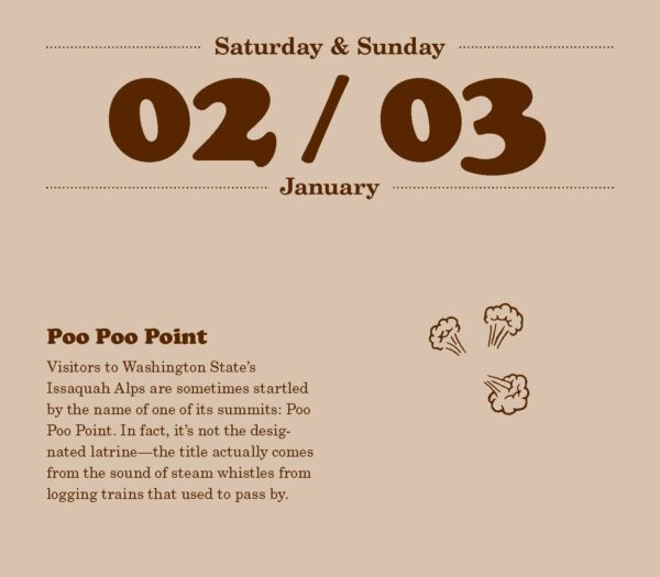 Calendar 2021 - What's Your Poo Telling You? | Chronicle Books - imagine 4
