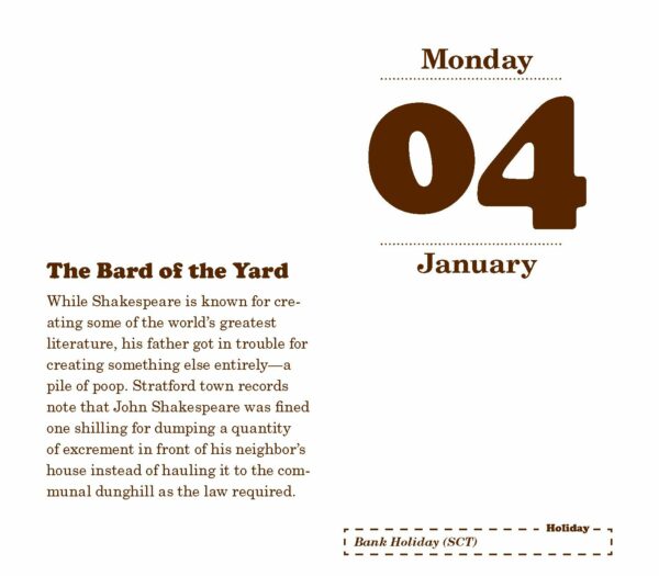 Calendar 2021 - What's Your Poo Telling You? | Chronicle Books - imagine 3