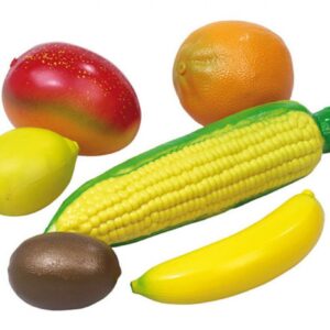 Set de 6 instrumente muzicale in forma de fructe