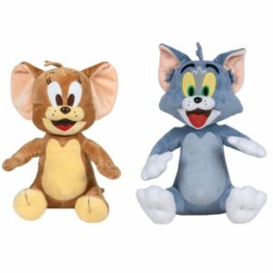 Set 2 jucarii de plus Tom And Jerry, Play By Play, 18 cm