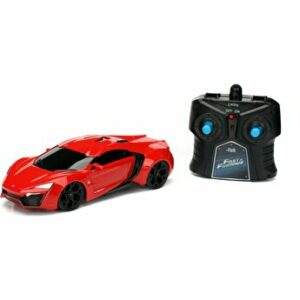 Masinuta metalica cu telecomanda Fast and Furious - RC Lykan Hypersport, scara 1:24