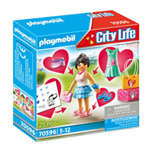 Playmobil City Life, Fashion - Femeie la cumparaturi