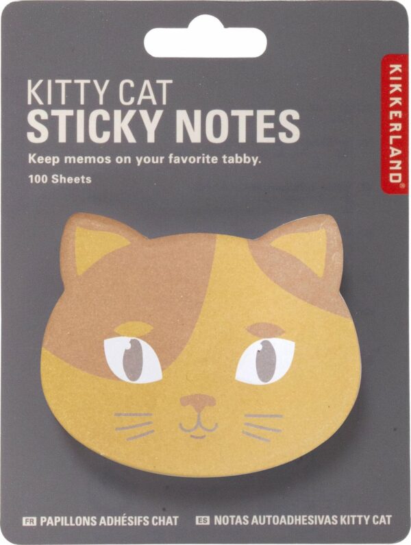 Sticky Notes - Kitty Cat - mai multe modele | Kikkerland - imagine 2