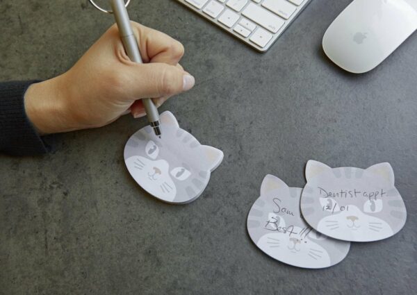 Sticky Notes - Kitty Cat - mai multe modele | Kikkerland - imagine 4