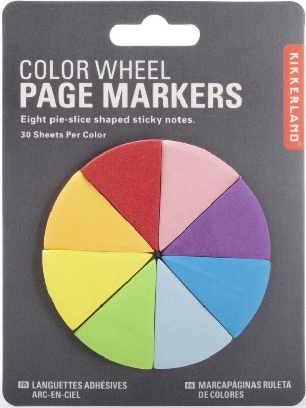 Sticky notes - Color Wheel | Kikkerland - imagine 3