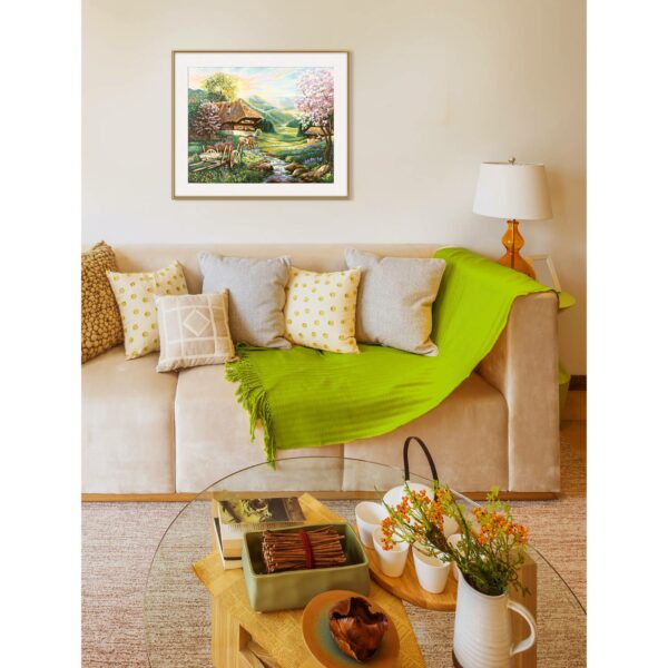 Kit pictura cu numere - The Spring, 40x50 cm | Schipper - imagine 5