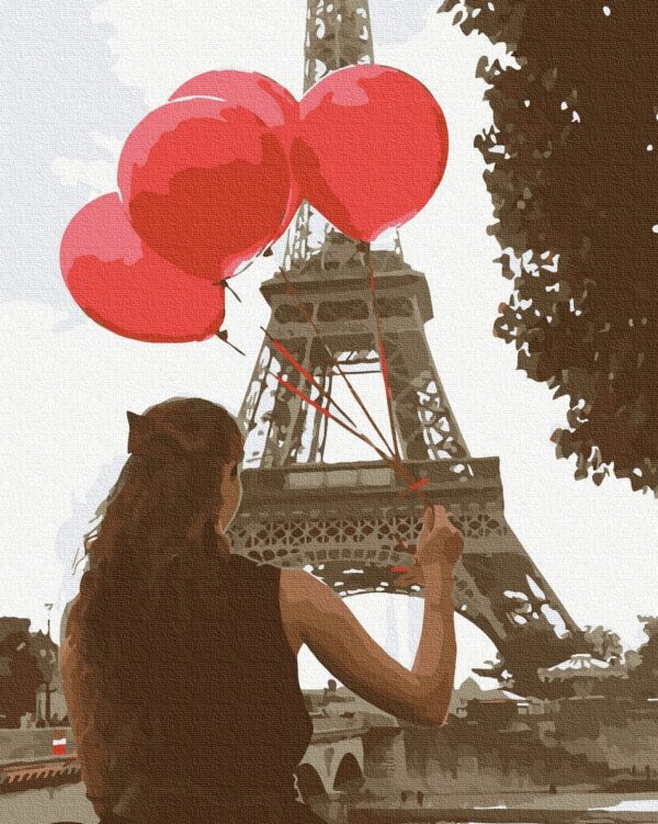 Set picturi pe numere - Paris | Acuarello