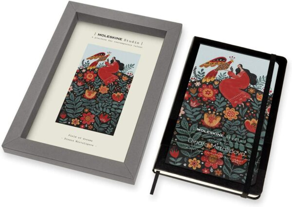 Carnet in rama - Large, Hard Cover, Plain - Artist Dinara Mirtalipova | Moleskine - imagine 2