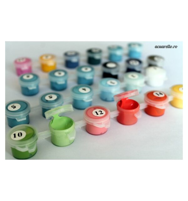 Set picturi pe numere - Cip | Acuarello - imagine 3