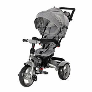 Tricicleta multifunctionala 4 in 1, Neo, Grey Luxe