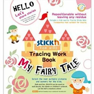 Carte educativa Stick'n Tracing Work Book - My Fairy Tale