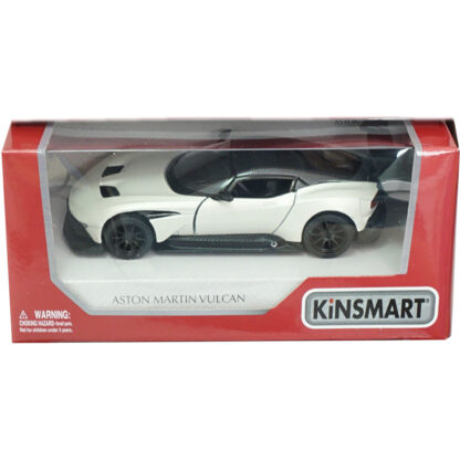 900475 003w masinuta din metal kinsmart aston martin vulcan alb