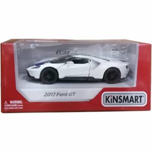 Masinuta din metal Kinsmart, Ford GT 2017, Alb