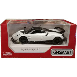 Masinuta din metal Kinsmart, Pagani Huayra BC, Alb