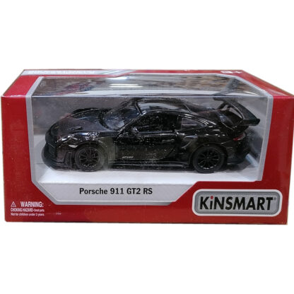 900475 016w masinuta din metal kinsmart porsche 911 gt2 rs negru