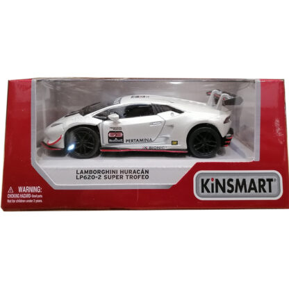 900475 023w masinuta din metal kinsmart lamborghini huracan alb