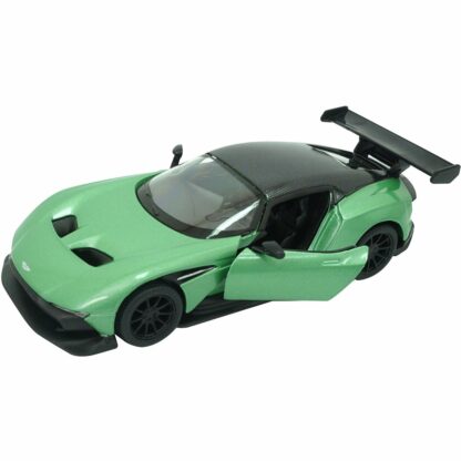 900475 verde masinuta din metal kinsmart aston martin vulcan verde