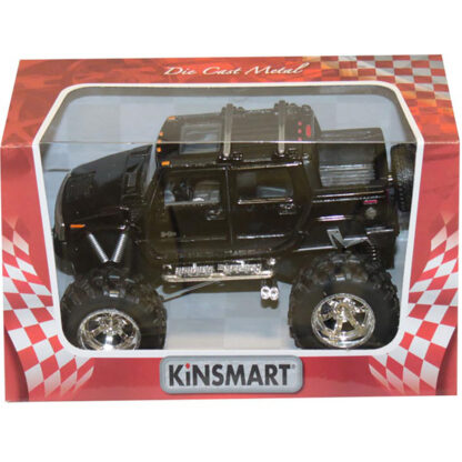 901774 004w masinuta metalica de off road kinsmart hummer negru