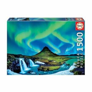 Puzzle Aurora Boreal, Islanda, 1500 piese