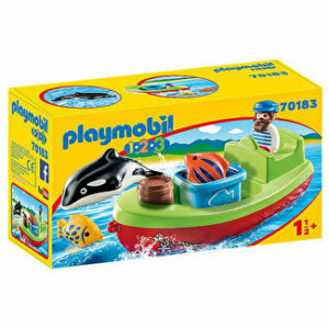 Playmobil 1.2.3 - Pescar Cu Barca