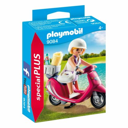 9084 figurina playmobil special plus fata cu scooter 1