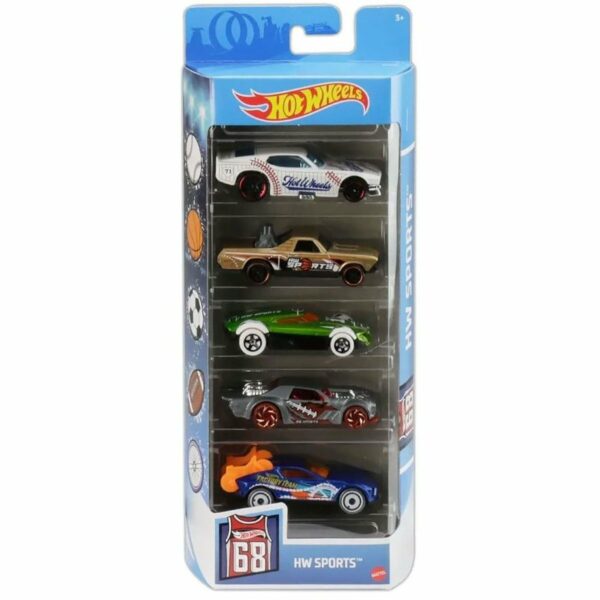 Set masinute Hot Wheels, Hw Sports, GTN37, 1:64 (5 modele)