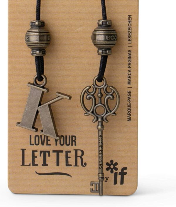 Semn de carte - Book Keepers - Letter K | If (That Company Called) - imagine 2