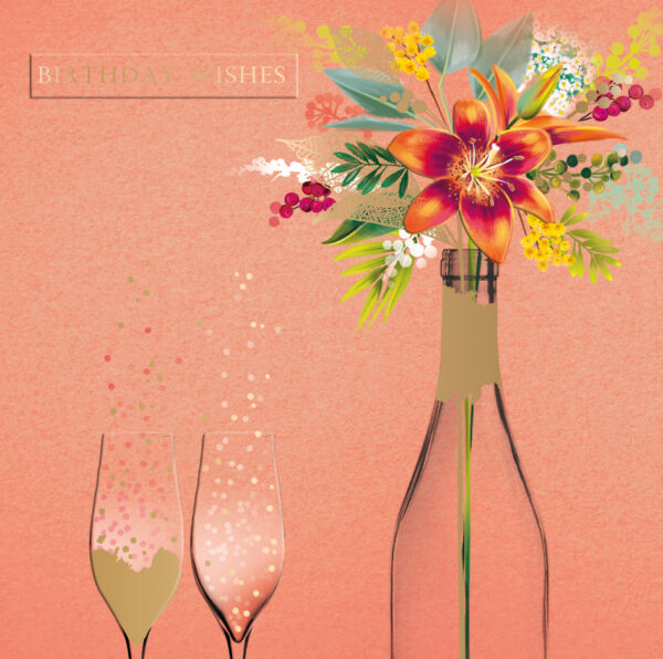 Felicitare - Birthday Wishes - Model 3 | Ling Design