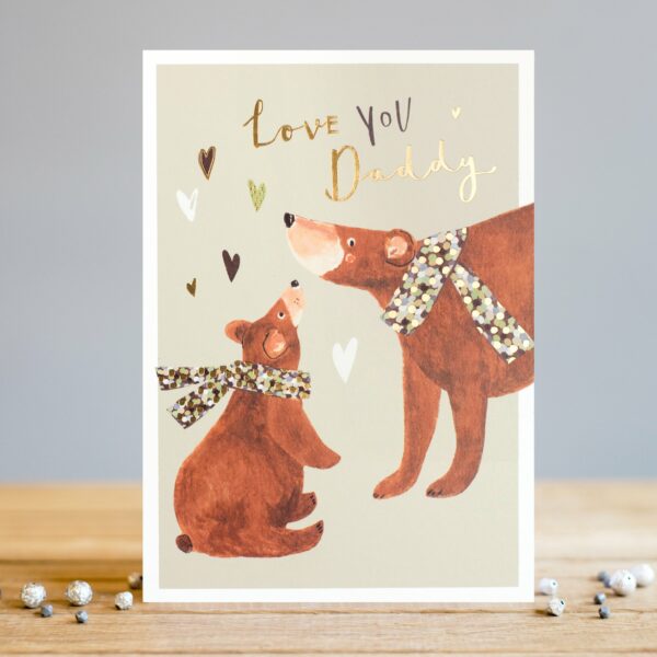 Felicitare - Love you Daddy | Louise Tiler Designs