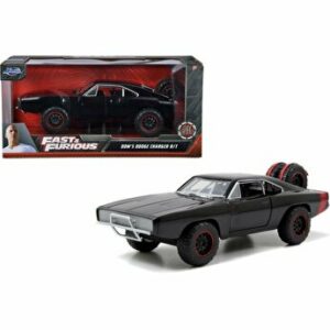 Masinuta Fast and Furios 1970 Dom's Dodge Charger, scara 1:24