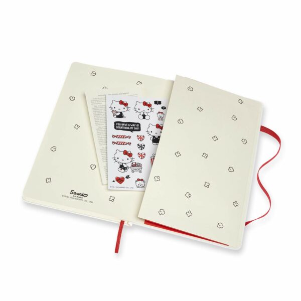 Carnet - Moleskine Limited Edition - Large, Hard Cover, Plain - Hello Kitty - White | Moleskine - imagine 2
