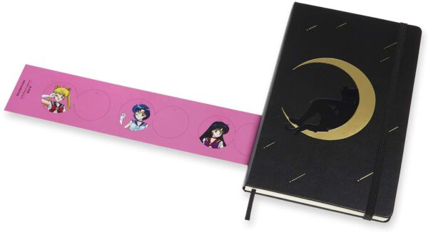 Carnet - Moleskine Limited Edition - Large, Hard Cover, Ruled - Sailor Moon - Moon | Moleskine - imagine 5