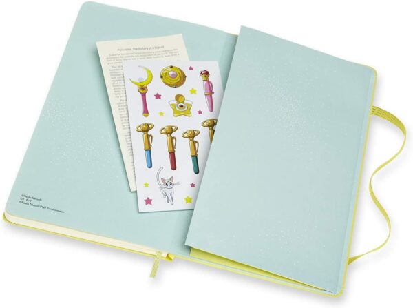 Carnet - Moleskine Limited Edition - Large, Hard Cover, Plain - Sailor Moon - Luna Cat | Moleskine - imagine 6