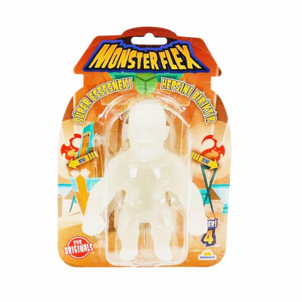 Figurina Monster Flex, Monstrulet care se intinde, S4, Invisible Man