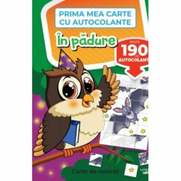 In padure. Prima mea carte cu autocolante