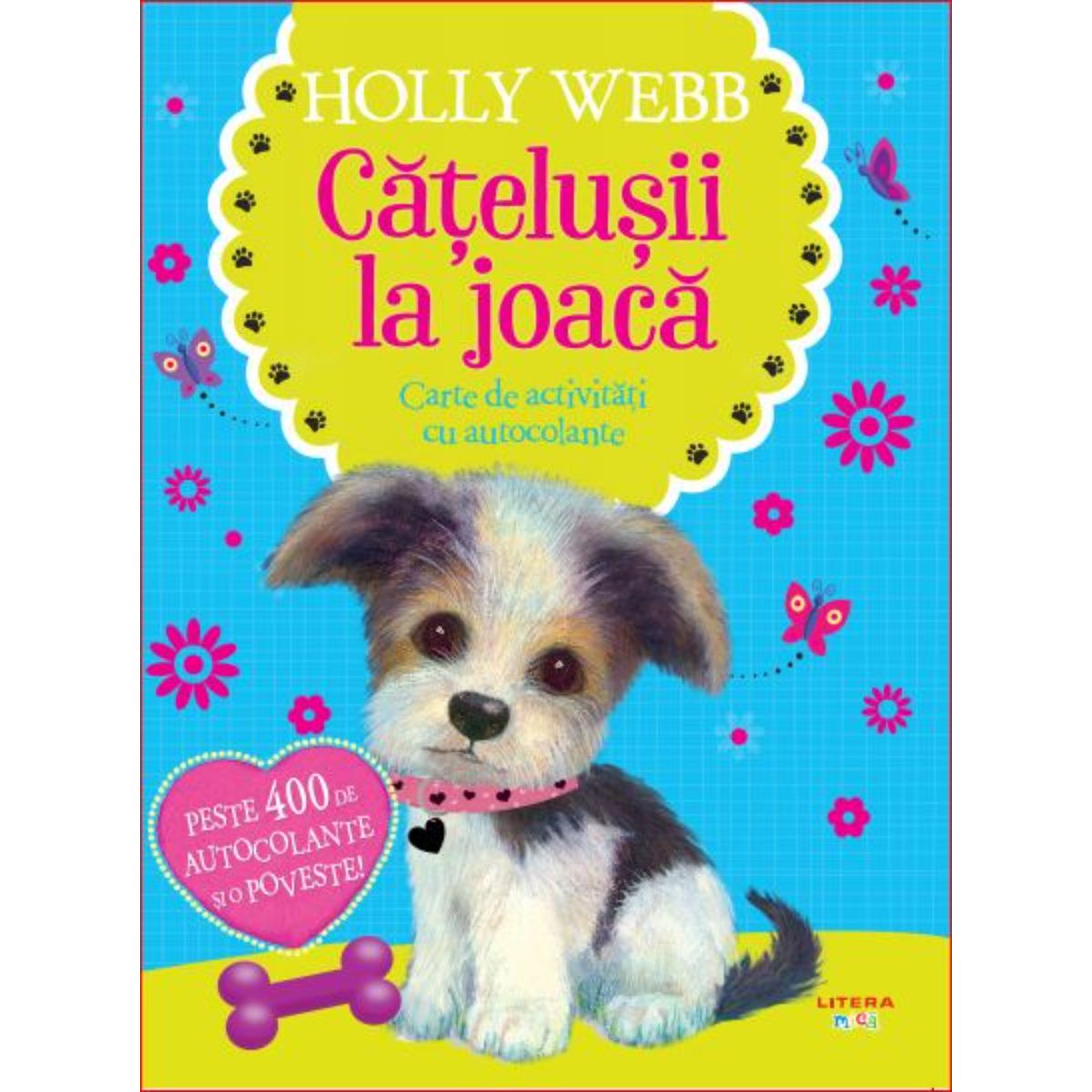 Catelusii la joaca Holly Webb, Carte de activitati cu autocolante 1 Catelusii la joaca Holly Webb, Carte de activitati cu autocolante