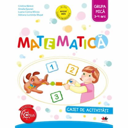 9786063316104 matematica caiet de activitati grupa mica 3 4 ani