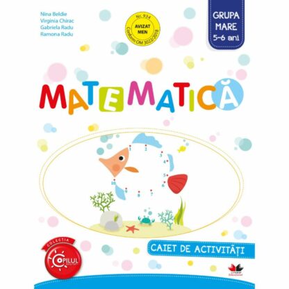 9786063316654 matematica caiet de activitati grupa mare 5 6 ani