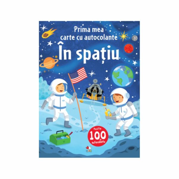 In spatiu. Prima mea carte cu autocolante