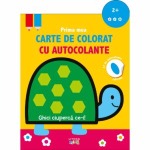 Prima mea carte de colorat cu autocolante ghici ciuperca ce-i! Reeditare