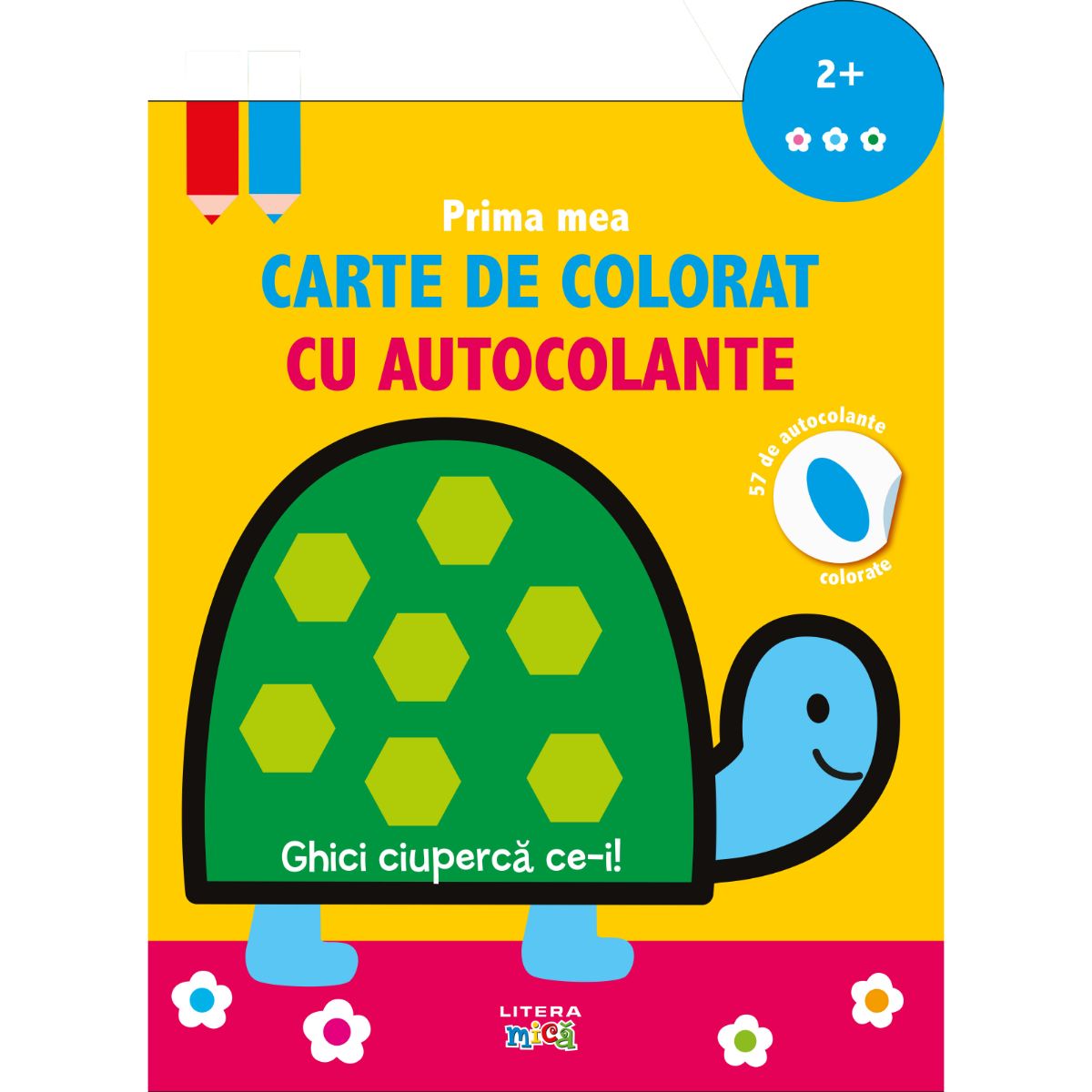 Prima mea carte de colorat cu autocolante ghici ciuperca ce-i! Reeditare 1 Prima mea carte de colorat cu autocolante ghici ciuperca ce-i! Reeditare