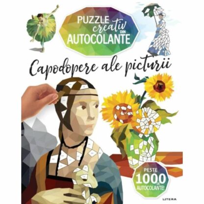 9786063371318 capodopere ale picturii puzzle creativ din autocolante