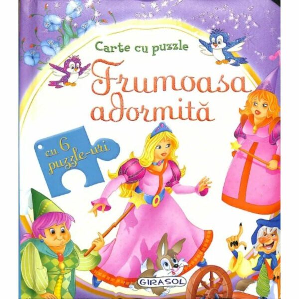 Carte cu puzzle, Girasol, Frumoasa Adormita