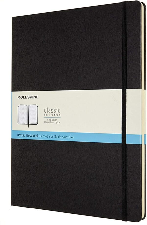 Carnet - XXL, Dotted, Hard Cover - Black | Moleskine