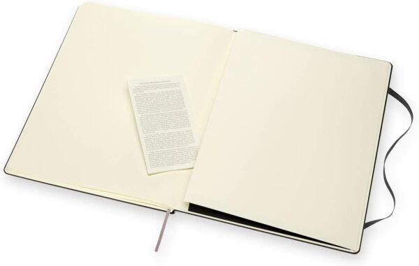 Carnet - XXL, Dotted, Hard Cover - Black | Moleskine - imagine 5