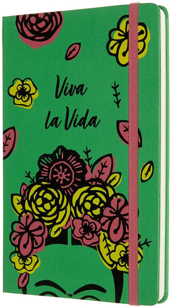 Carnet - Frida Kahlo - Large, Ruled, Hard Cover - Green | Moleskine - imagine 6