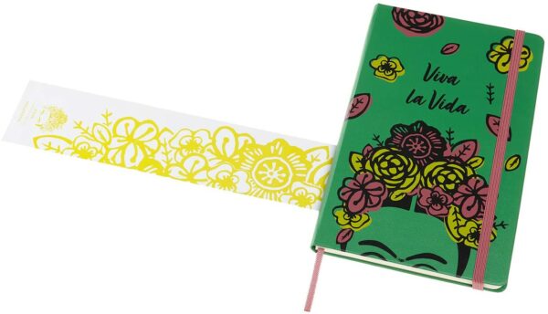 Carnet - Frida Kahlo - Large, Ruled, Hard Cover - Green | Moleskine - imagine 3