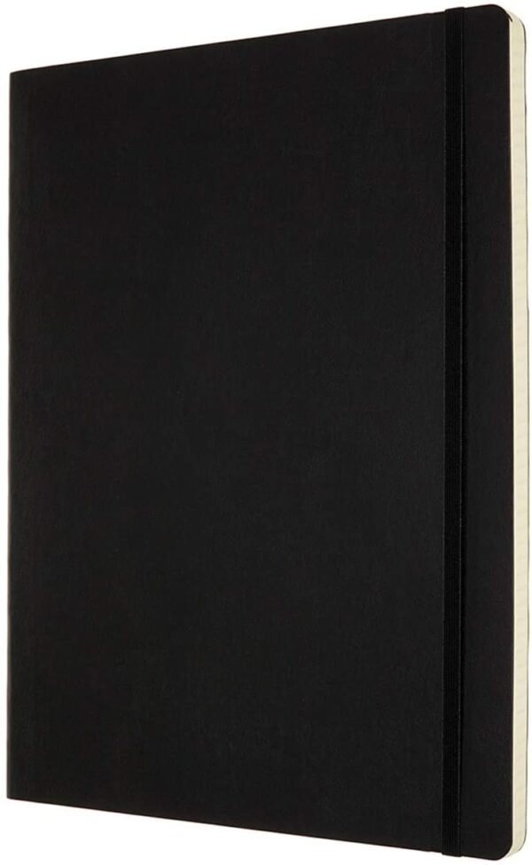 Carnet - XXL, Squared, Soft Cover - Black | Moleskine - imagine 5